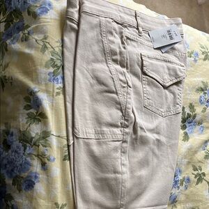 J. Jill lt. pebble Women's Trousers